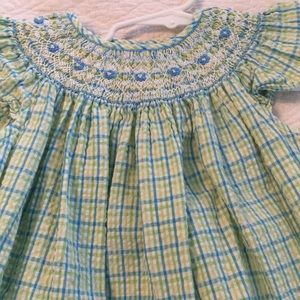 Strasburg smocked dress